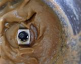 A picture of step 1 of Chikoo kheer.