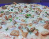A picture of step 8 of BBQ Pizza.