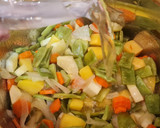 Foto del paso 4 de la receta: Puré de calabacín, judías verdes, patatas y zanahorias