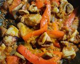 Foto del paso 3 de la receta Arroz con chipirones y setas