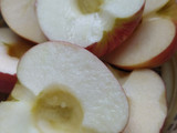 Manzanas al microondas