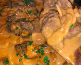 Une image de l'étape 11 de Bœuf Stroganoff.