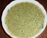 A picture of step 6 of Bathue ka raita.