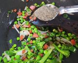 फ्राइड राइस(fried rice recipe in hindi) रेसिपी चरण 3 फोटो