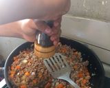 A picture of step 8 of Mexican-Style Picadillo with Vegetables.