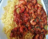 صورة لخطوة 2 من وصفة أرز بشعيرية وجمبري او كروقات