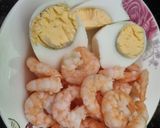 Hình bước làm 3 của món Mì Quảng Gà, nấu bằng bơ đậu phộng