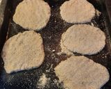 Foto del paso 4 de la receta: Milanesas de soja, porotos negros y garbanzos♡