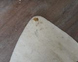 A picture of step 1 of Meetha paratha.