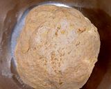 Hình bước làm 1 của món Burrito nhân miến, cải thìa, ức gà