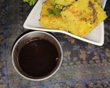 A picture of step 8 of Dhokla.