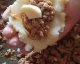 Foto del paso 6 de la receta: Bombas de papa rellenas de carne 😋