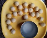 A picture of step 3 of Gulab jamun.