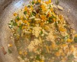 A picture of step 2 of Jalapeño bacon jam shrimp.