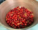 Une image de l'étape 3 de Confiture de cerises du jardin.