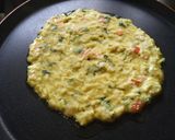A picture of step 7 of Lauki Uttapam.
