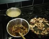 A picture of step 6 of Cajun Mac and cheese.