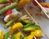 A picture of step 2 of Grilled veggies.
