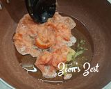 A picture of step 4 of Kadhai Paneer.