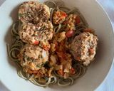 Foto del paso 6 de la receta: Albóndigas de porotos marrones y avena 🧆🧆