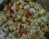 Foto del paso 3 de la receta Rollitos de acelgas rellenos de arroz y verduras