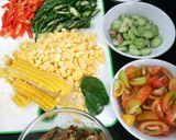 Foto langkah ke 1 dari resep Tumis peda jagung manis.