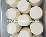 Hình bước làm 5 của món Sữa Chua Phô Mai