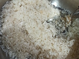 Arroz chino con camarones
