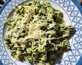 Foto del paso 3 de la receta: Fideos con espinaca y crema 🥬