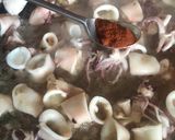 Foto del paso 5 de la receta Fideuà de rape, calamares y gambones