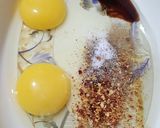 A picture of step 2 of Egg Toast.
