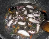Foto langkah ke 3 dari resep Cumi Hitam Pedas Simpel.