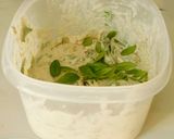 A picture of step 2 of Flavorful nutritious Keerai (Greens) Adai.