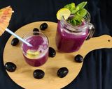 A picture of step 4 of Fresh jamun sharbat.