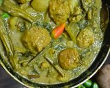 বড়ি দিয়ে পালং শাকের ঘন্ট (palak saager ghonto recipe in Bengali) রেসিপি ধাপ - 3 ছবি
