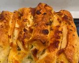 Hình bước làm 5 của món Bánh mì bơ tỏi phô mai mozzarella