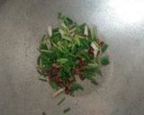 A picture of step 4 of Burnt Garlic Veg Fried Rice.