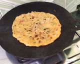 A picture of step 6 of Chawal ke Aate ki Spicy Roti.