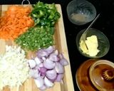 வெஜிடபிள் பிரைட் ரைஸ்    (without Souce) (Vegtable fried rice recipe in tamil) ரெசிபி ஸ்டேப் 1 புகைப்படம்
