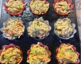 Foto del paso 5 de la receta: Cupcakes de zucchini y zanahoria