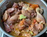 A picture of step 3 of Chicken karahi🍲.