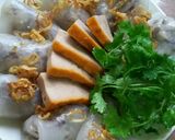 Hình bước làm 9 của món Bánh cuốn (tráng chảo)