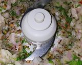 A picture of step 2 of Chicken chapli kababs.
