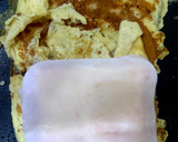 Foto del paso 5 de la receta: Sándwich de tortilla, queso y pavo