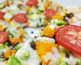 عکس مرحله 1 از دستور پیترا گوشت و سبزیجات🍕🥕🌽🫑🧅🍅
