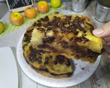 Foto del paso 8 de la receta Bizcocho Flanero de Naranja y Chocolate