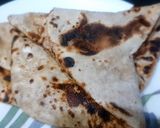 A picture of step 3 of Ghee roti.