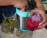 Foto langkah ke 3 dari resep Es Merah Delima (dari Bengkuang).