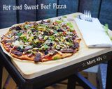 Foto langkah ke 4 dari resep Adonan Kulit Pizza Simpel (tanpa ragi/fermipan & minyak).