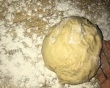 A picture of step 3 of Cinnamon rolls.